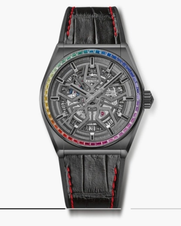 Zenith DEFY CLASSIC GREATER CHINA Rainbow Sapphire Bezel