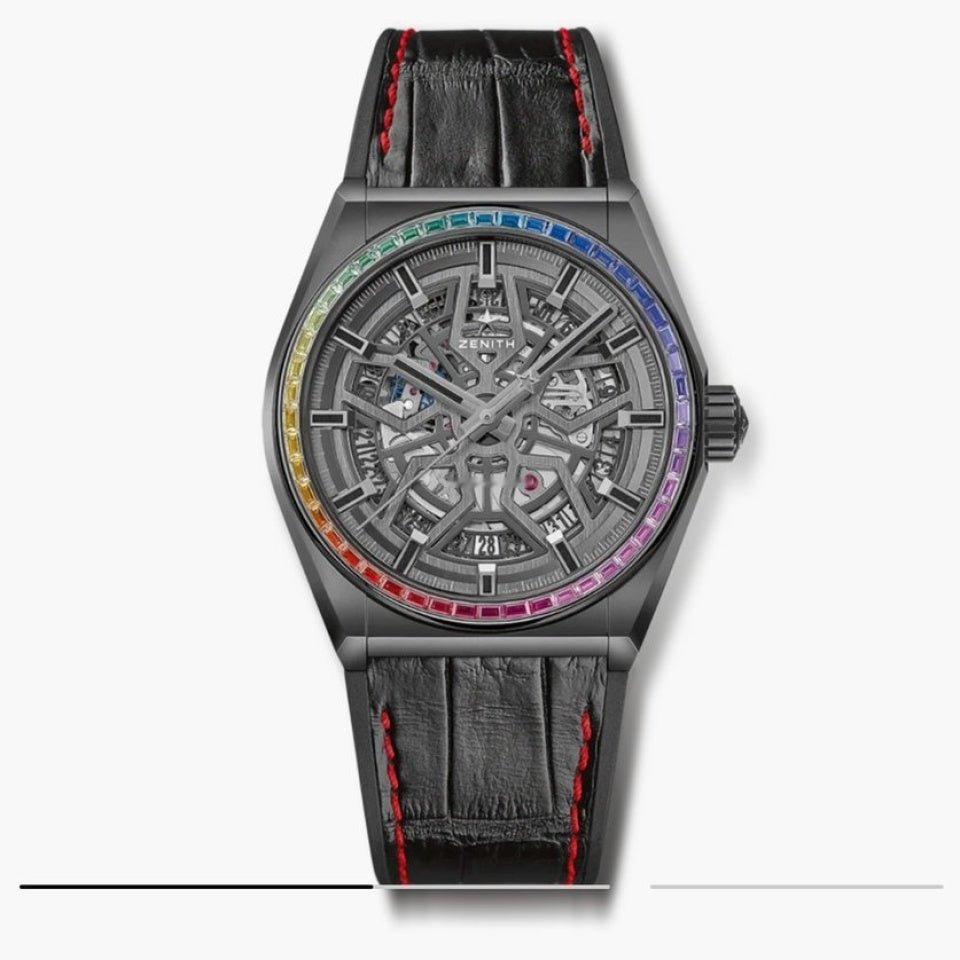 Zenith DEFY CLASSIC GREATER CHINA Rainbow Sapphire Bezel