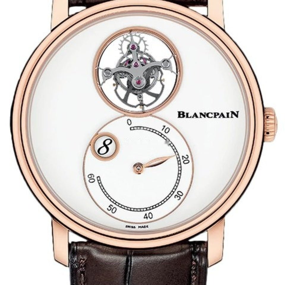 Blancpain Villeret Tourbillon Jump Hours Retrograde Minutes 42mm 66260-3633-55b