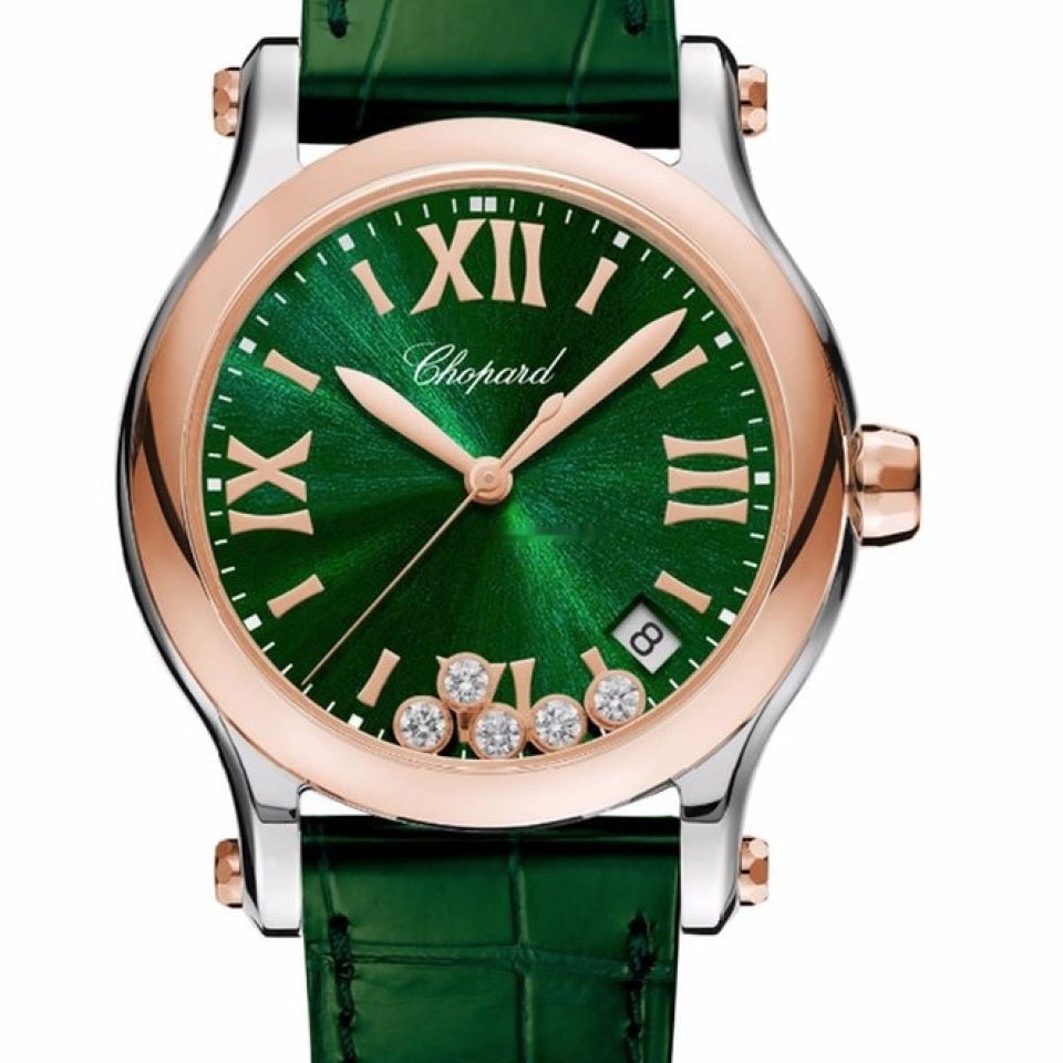 Chopard Happy Sport Green 36mm Quartz Ladies Watch